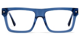 Trent Rectangle Blue Glasses1