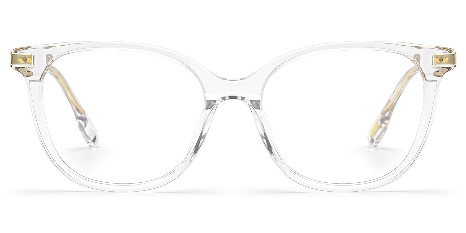 Daisy Clear Round Eyeglass Frames for Women | ZEELOOL