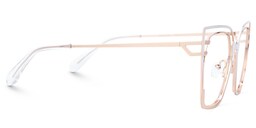 Quinn Geometric White Glasses2