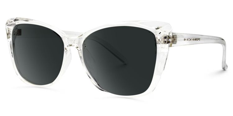 Farris Clear Cat eye Sunglasses