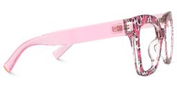 Malcolm Square Pink Havana Glasses3