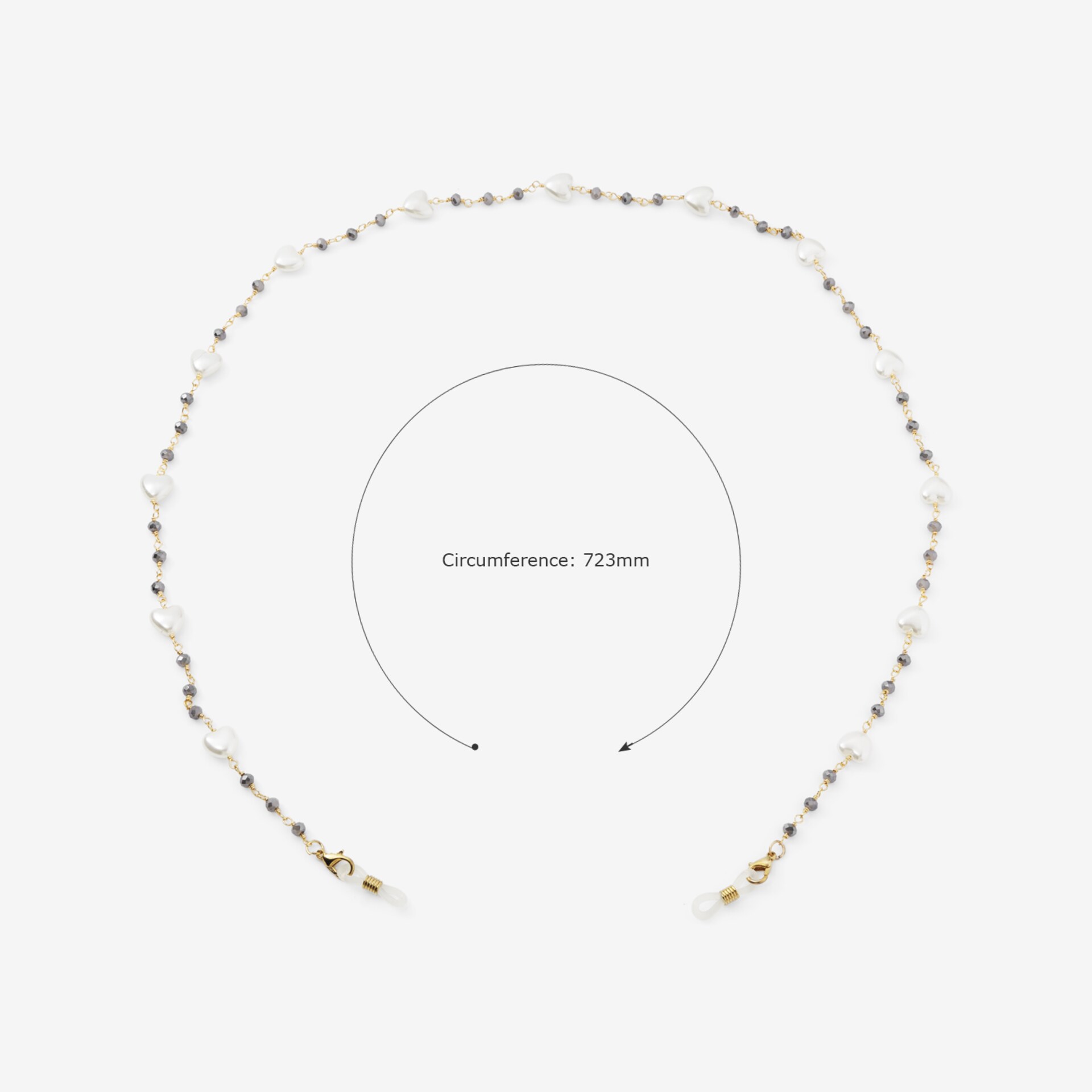 Chains Accessories For Glasses in White Color2