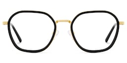 Mitchell Geometric Black Glasses1