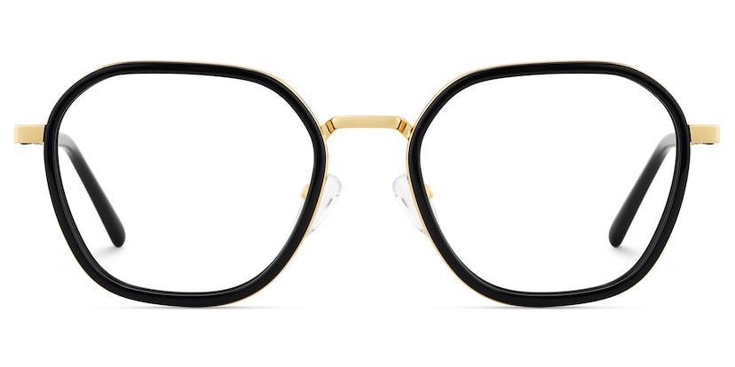 Mitchell Geometric Black Glasses