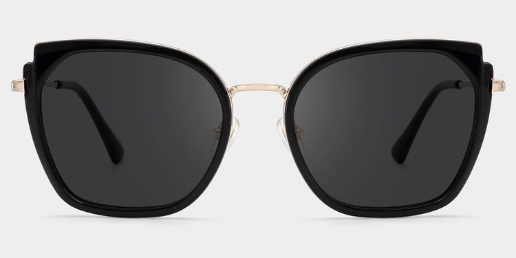 Murcia Square Black Glasses