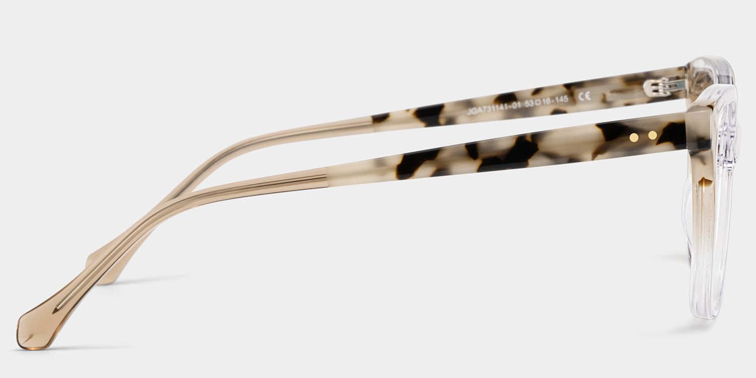 Lena Square Clear Frame Eyeglasses for Woman| ZEELOOL4