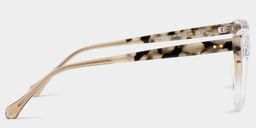 Lena Square Clear Glasses4