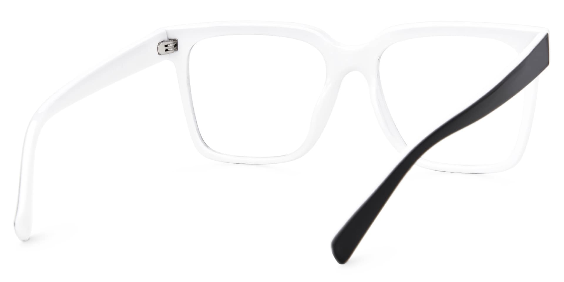 Square Renea Two-Tone Glasses deals -Zeelool Glasses3