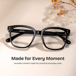Oglesby Square Black Glasses0