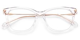 Cardoso Clear Butterfly Glasses2