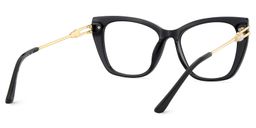 Victor Cat eye Black Glasses6