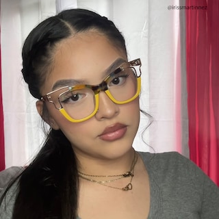 Rhoden Cateye Yellow Glasses10