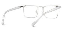 Violet Browline Silver Glasses5