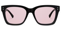 Gaydeh Rectangle Black Sunglasses0