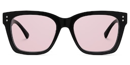 Gaydeh Rectangle Black Sunglasses0
