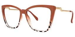 Awilda Cateye Red Glasses1