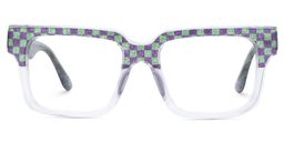 Chrissie Square Clear Glasses0
