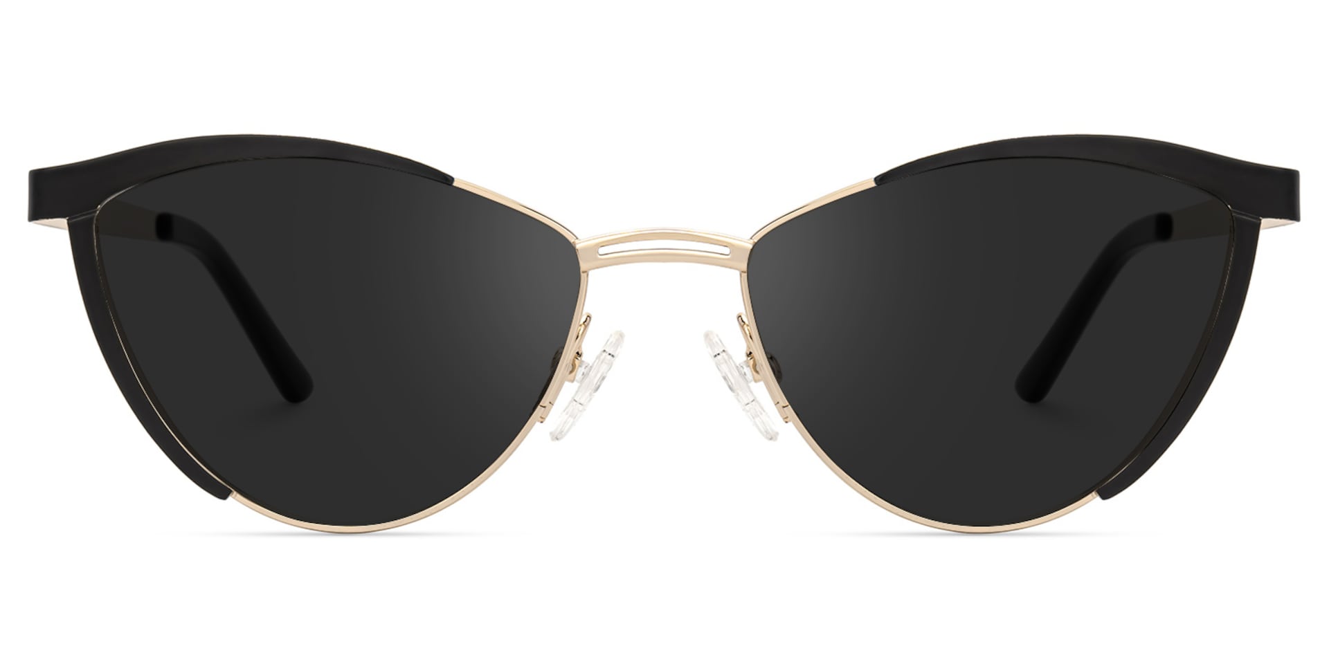 Sydney Cat Eye Black Sunglasses | Zeelool Glasses0