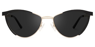 Sydney Cat Eye Black Sunglasses0