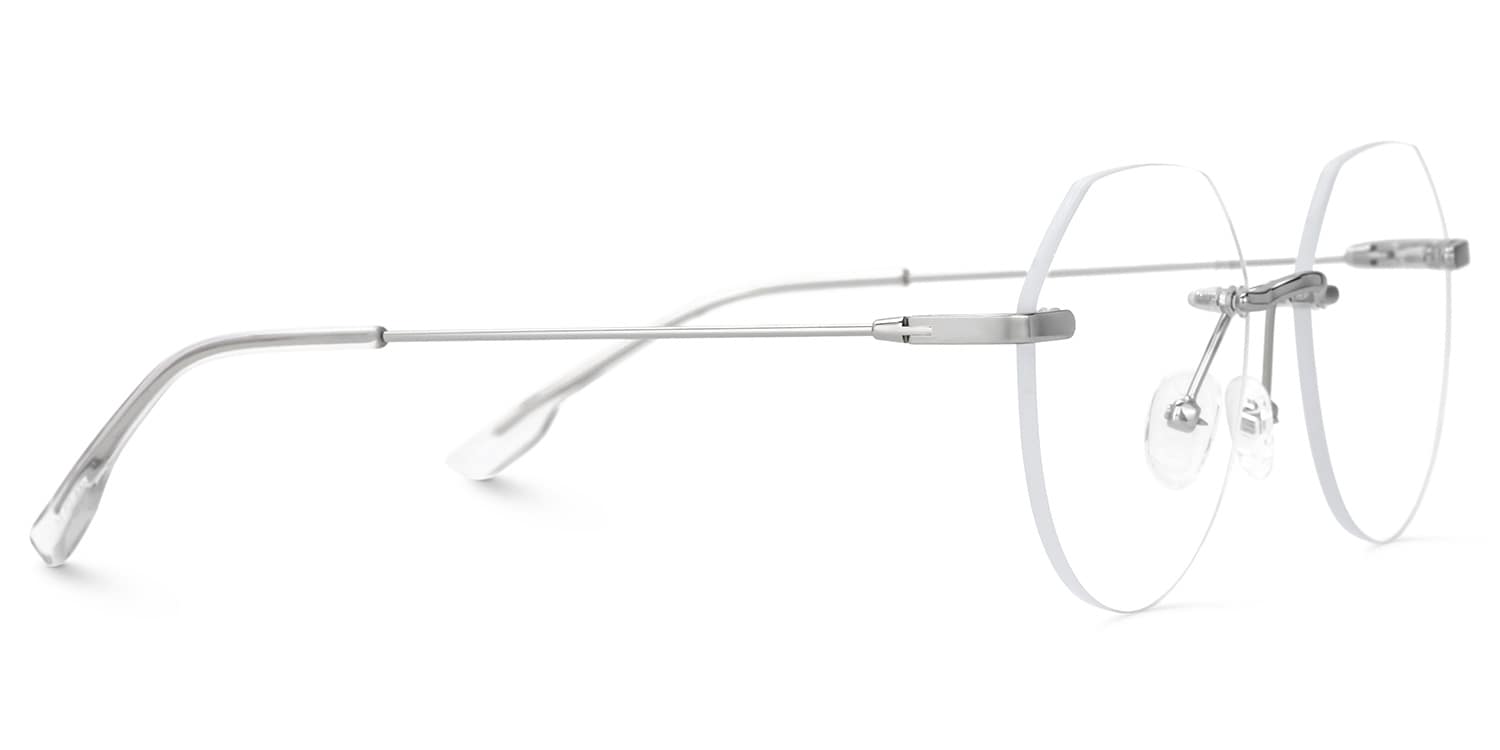 Osorio Geometric Silver Glasses3