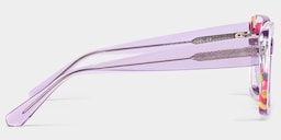 Flair Square Purple Glasses4