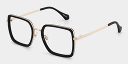 Shane Square Black Glasses3