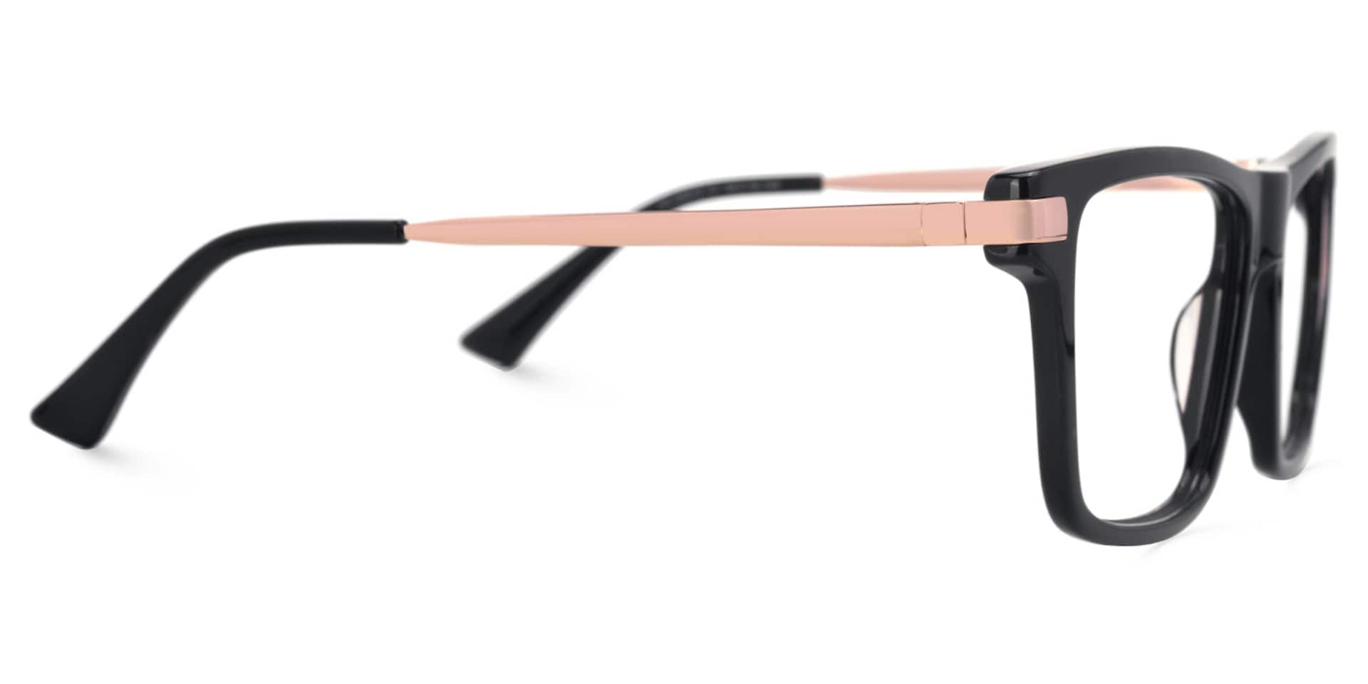 Rectangle Finklea Black Glasses deals -Zeelool Glasses2