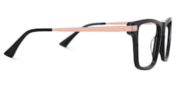 Finklea Rectangle Black Glasses2