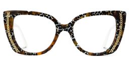 Smolin Cateye Leopard Glasses0