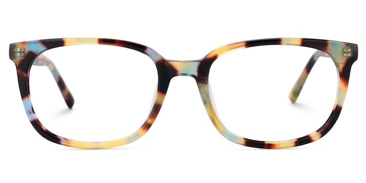 Angell Rectangle Tortoise Glasses