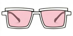 Zephyr Rectangle White Glasses0
