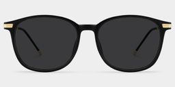 Greene Black Square Glasses0
