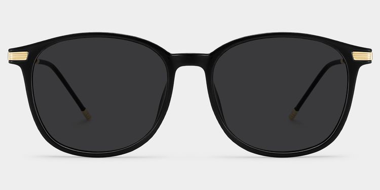 Greene Black Square Glasses