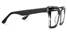 Jhordy Square Black Glasses2