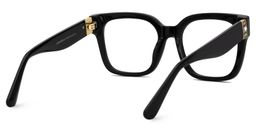 Scicluna Square Black Glasses3