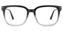 Kenny Square Gray-Clear Glasses1