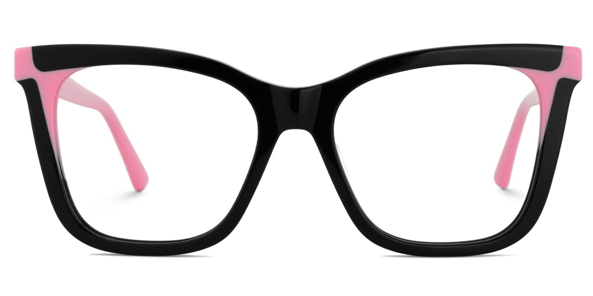 Square Black Eyeglasses- Grubbs acetate Frame Glasses1