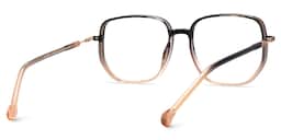 Joana Geometric Black Champagne Glasses5