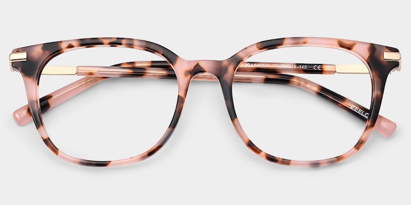 ZEELOOL Vilmarie Square Tortoise Glasses