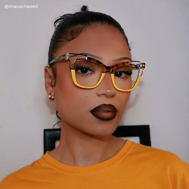 Rhoden Cateye Yellow Glasses hover