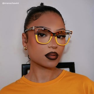 Rhoden Cateye Yellow Glasses6