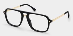 Kilworth Aviator Black Glasses3