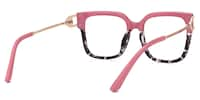 Juany Square Pink Glasses3