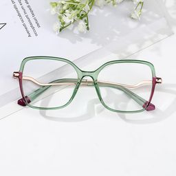 Rendon Square Green Glasses5