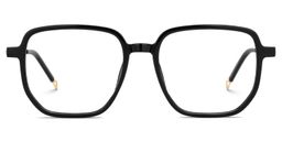 Mandler Square Black Glasses0