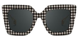 Latanya Square Two-Tone Glasses0
