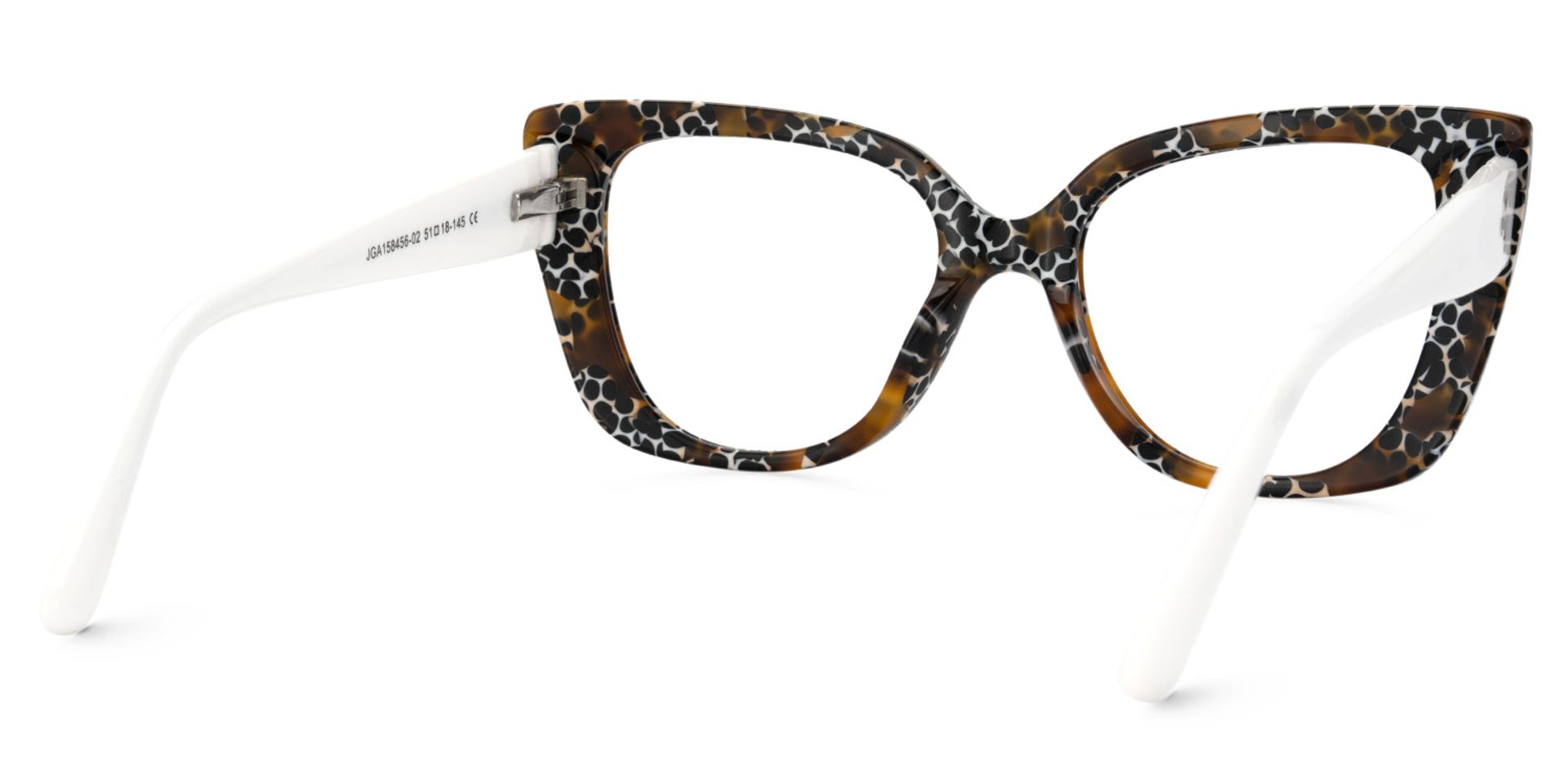 Smolin Acetate Leopard Cat Eye Frames | Zeelool3