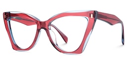 Kimbers Cateye Red Glasses1
