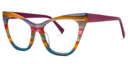 Gallant Multicolor Cat eye Glasses1