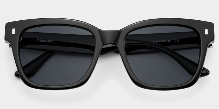 Pride Square Black Glasses